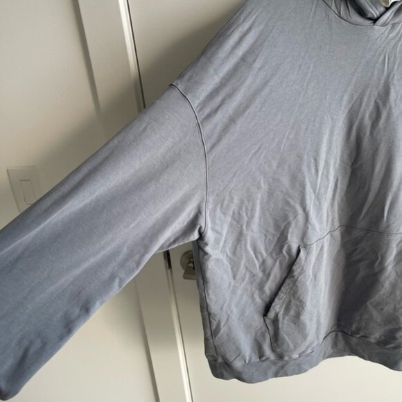 ALO YOGA Mens Blue Hoodie - Picture 4 of 6